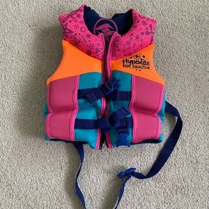Girls Hyperlite ski vest 30-50lbs
